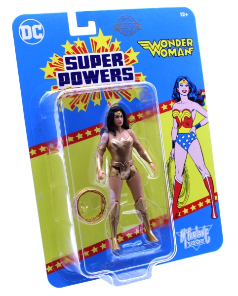 DC Super Powers Actionfigur # 42: Wonder Woman 13 cm von McFarlane (Gold Chase)